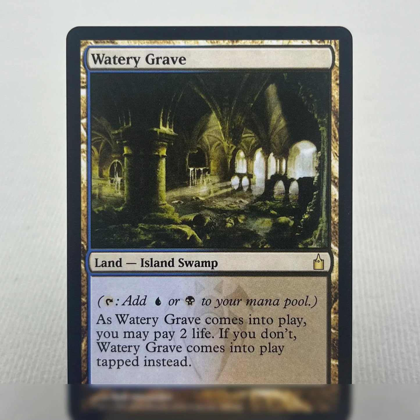 Beta MIX1-Ⅰ02 Tcg cards proxy German magical Black Core the shock lands fetch lands hallowed fountain godless shrine gather