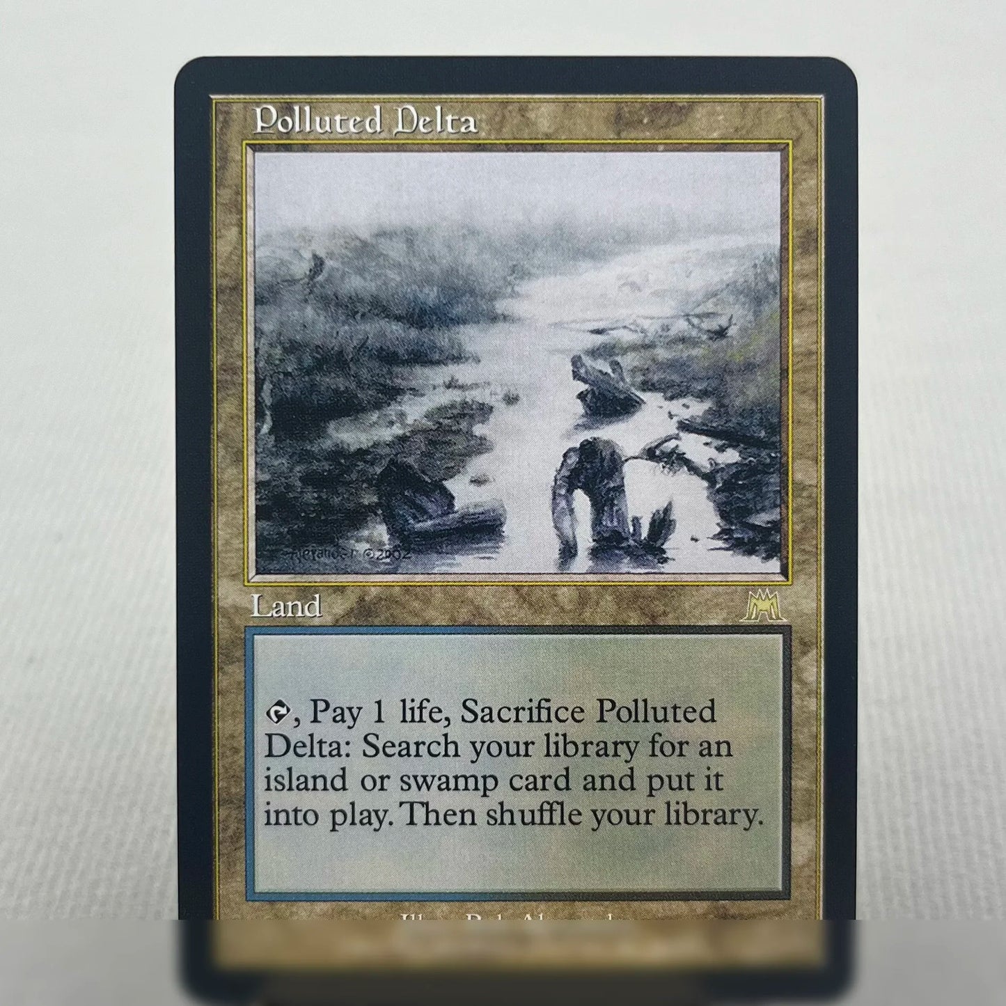 Beta MIX1-Ⅰ02 Tcg cards proxy German magical Black Core the shock lands fetch lands hallowed fountain godless shrine gather
